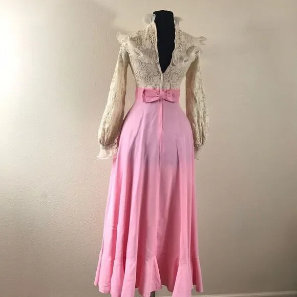 VINTAGE SYLVIA ANN ILGWU UNION MADE DRESS SIZE S